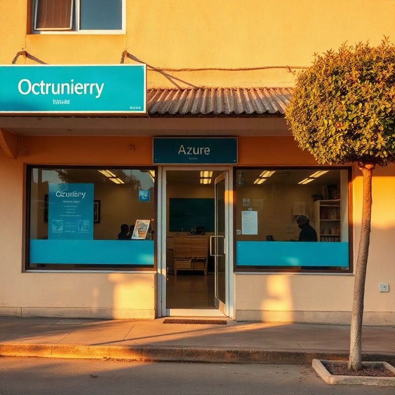 Exterior of the Sparkoterra office on Moi Avenue, Kitale